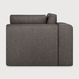 Mellow modular sofa - Granite Eco fabric - 90° square corner White Cliff Studio Sofa