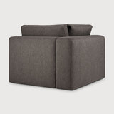 Mellow modular sofa - Granite Eco fabric - 90° square corner White Cliff Studio Sofa