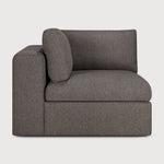 Mellow modular sofa - Granite Eco fabric - 90° square corner White Cliff Studio Sofa