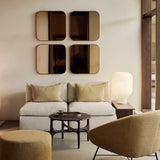 Mellow modular sofa - Ivory fabric - 1 seater - removable frame covers White Cliff Studio Sofa