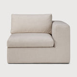 Mellow modular sofa - Ivory fabric - end seater left and right - removable frame covers White Cliff Studio Sofa
