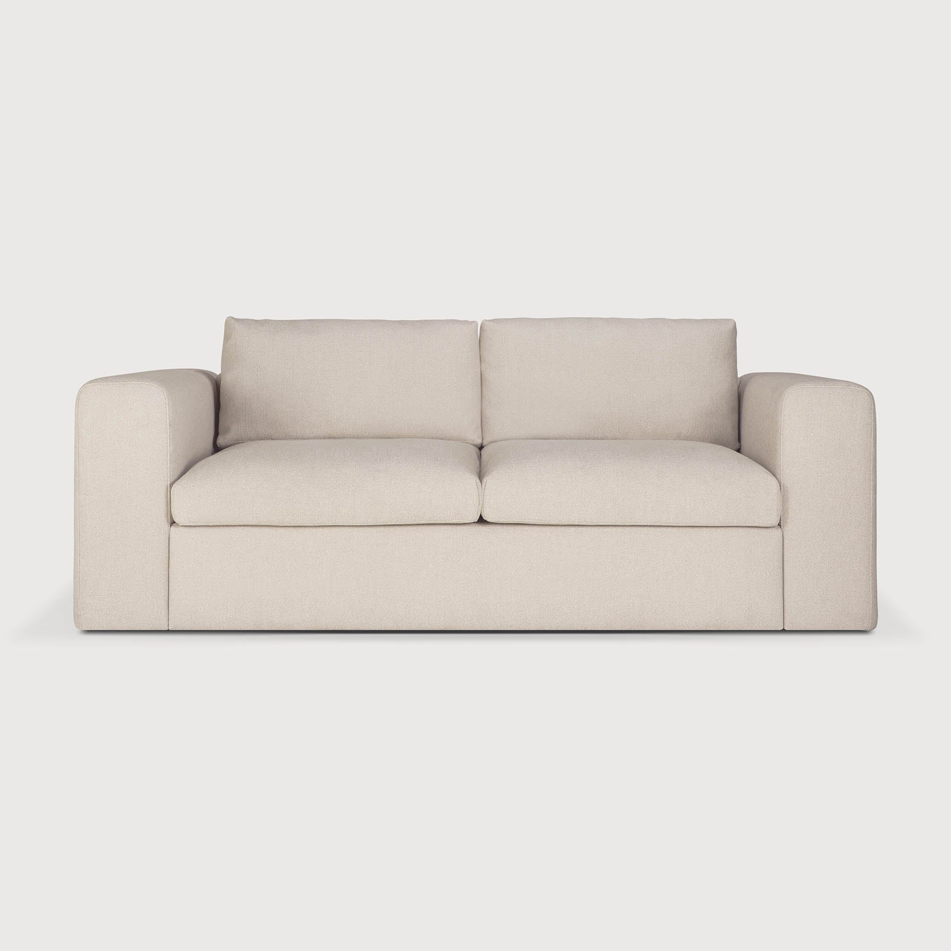 Mellow sofa - Off White Eco fabric - 2.5 seater White Cliff Studio Sofa
