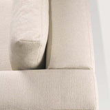 Mellow sofa - Off White Eco fabric - 2.5 seater White Cliff Studio Sofa