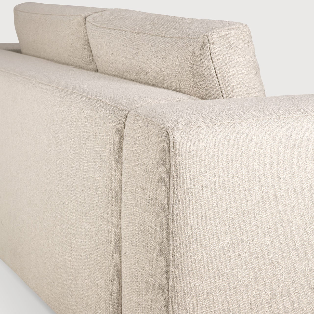 Mellow sofa - Off White Eco fabric - 2.5 seater White Cliff Studio Sofa