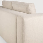 Mellow sofa - Off White Eco fabric - 2.5 seater White Cliff Studio Sofa