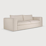 Mellow sofa - Off White Eco fabric - 3 seater White Cliff Studio Sofa