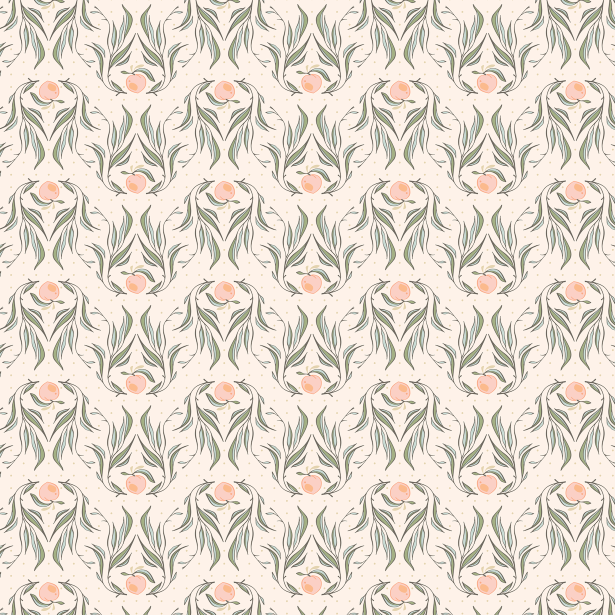 Mia Wallpaper by Erin Silliman Designs