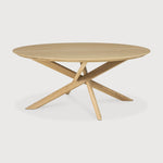 Mikado coffee table - oak - round White Cliff Studio COFFEE TABLE