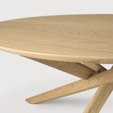 Mikado coffee table - oak - round White Cliff Studio COFFEE TABLE