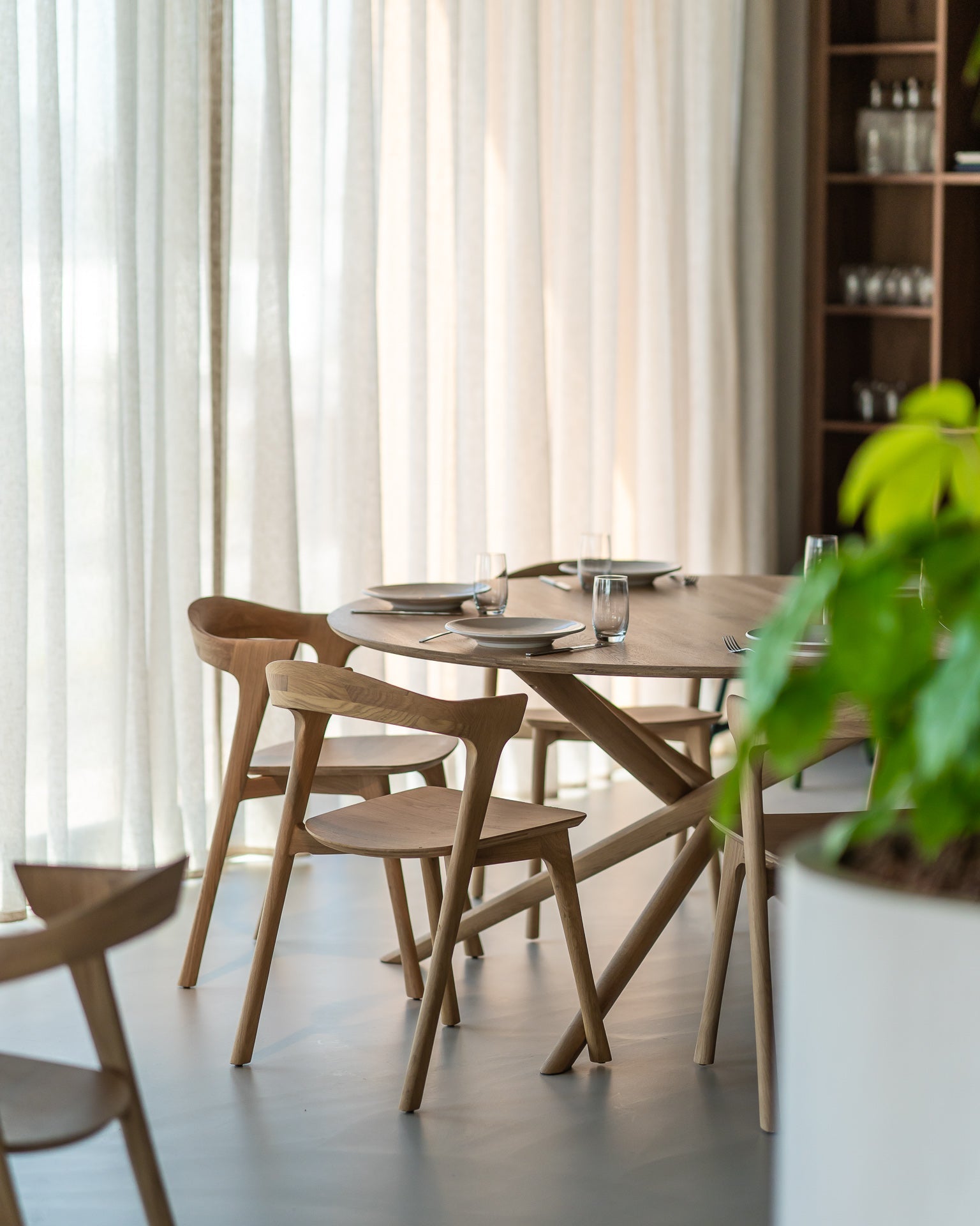 Mikado Dining Table White Cliff Studio Dining Table