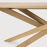 Mikado dining table - oak - oval White Cliff Studio Dining Table