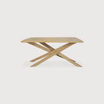 Mikado dining table - oak - rectangular White Cliff Studio Dining Table