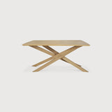 Mikado dining table - oak - rectangular White Cliff Studio Dining Table
