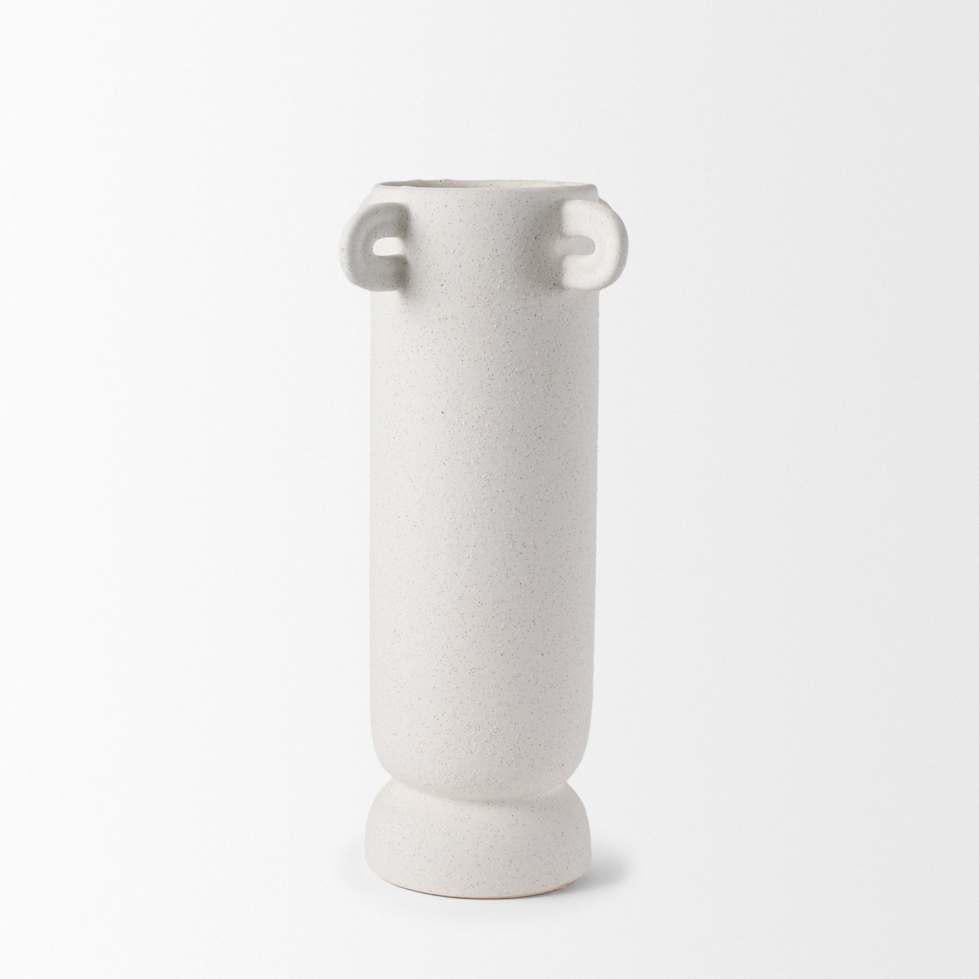 Miles Stone Vase with Handles
