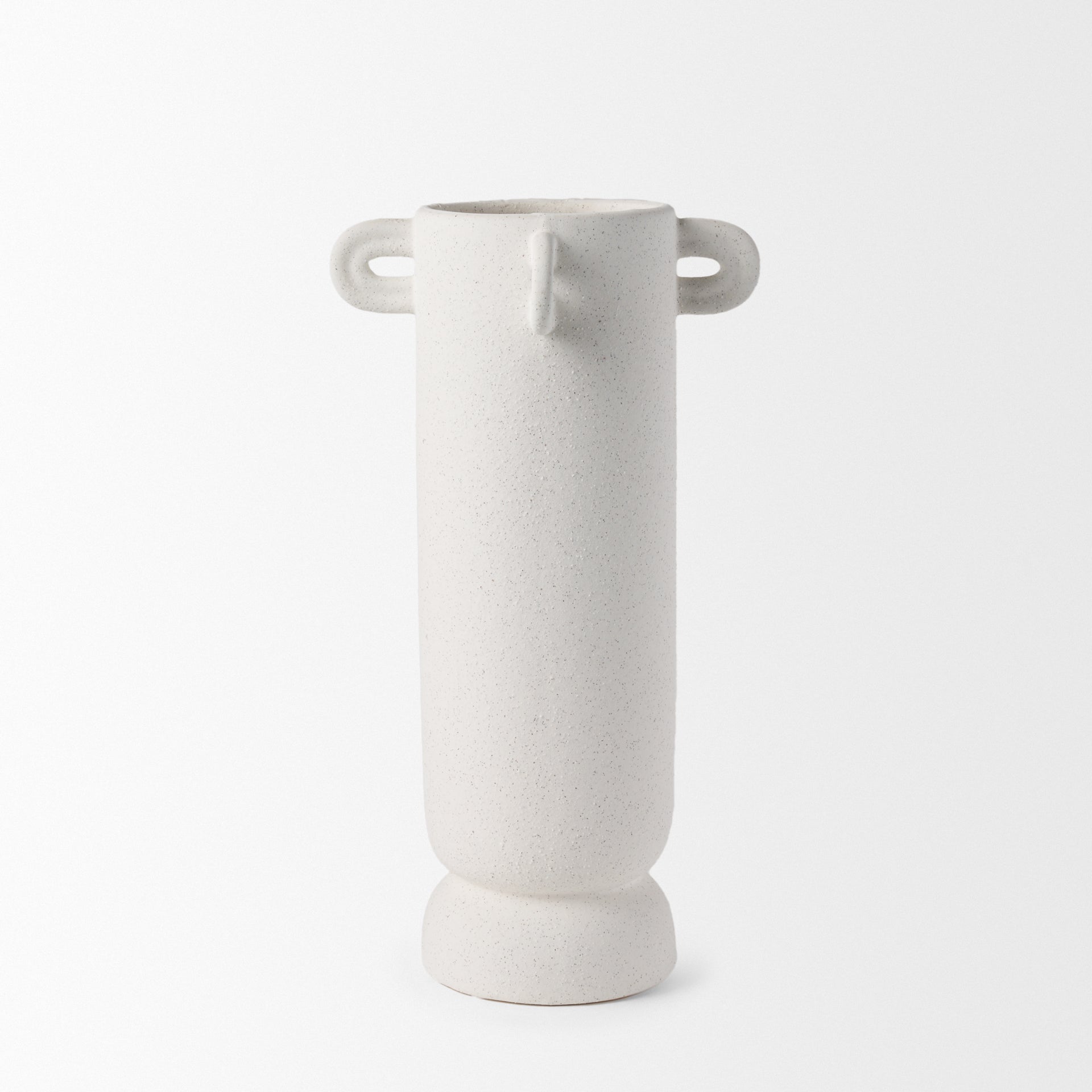 Miles Stone Vase with Handles