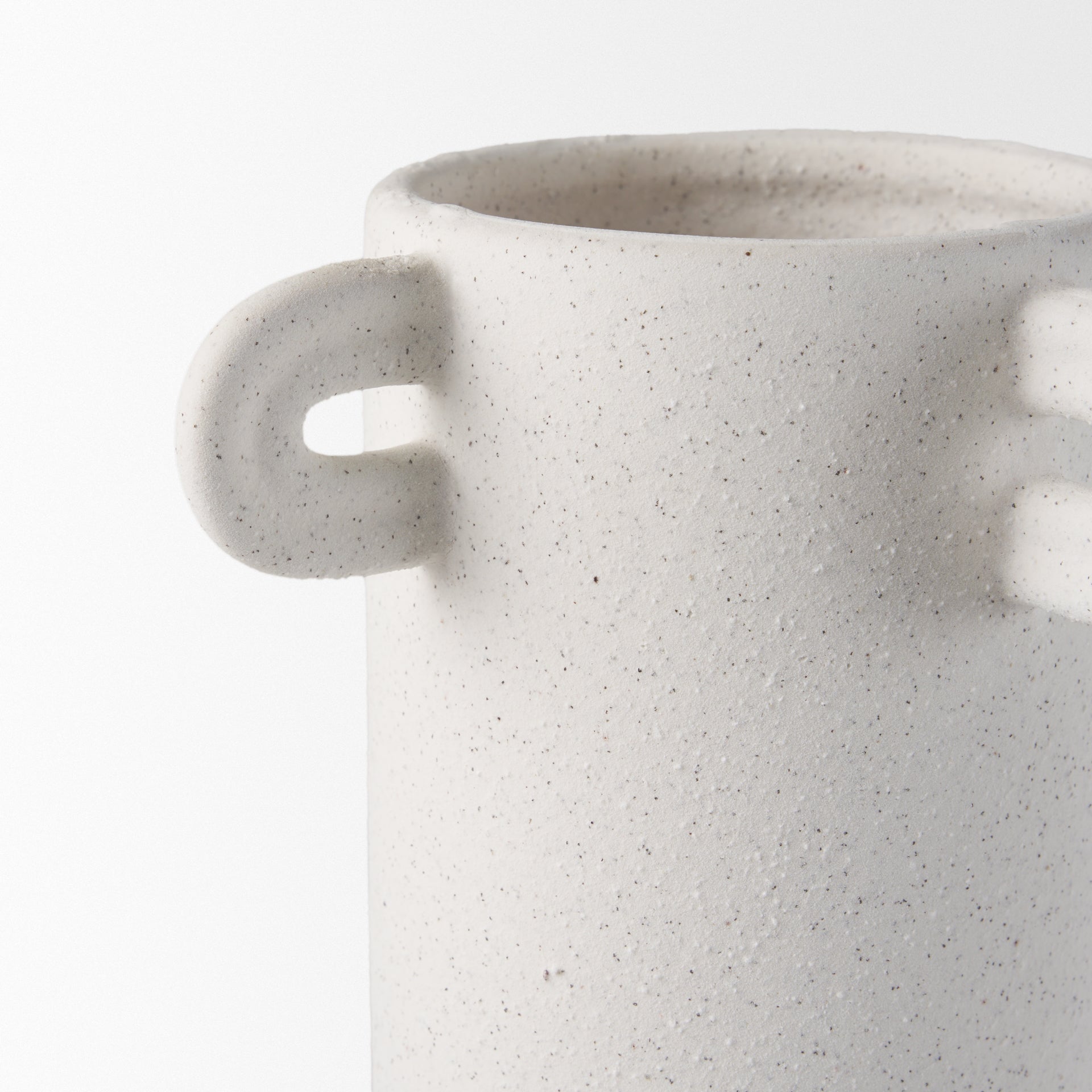 Miles Stone Vase with Handles