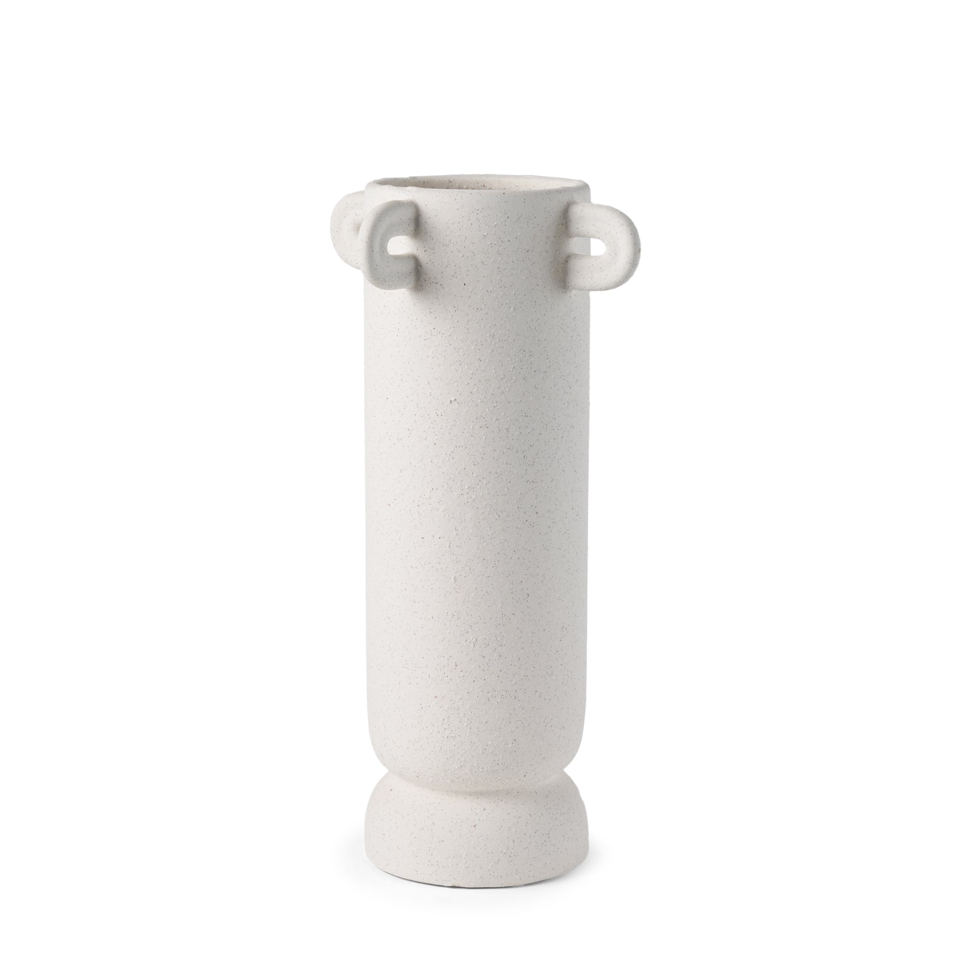 Miles Stone Vase with Handles