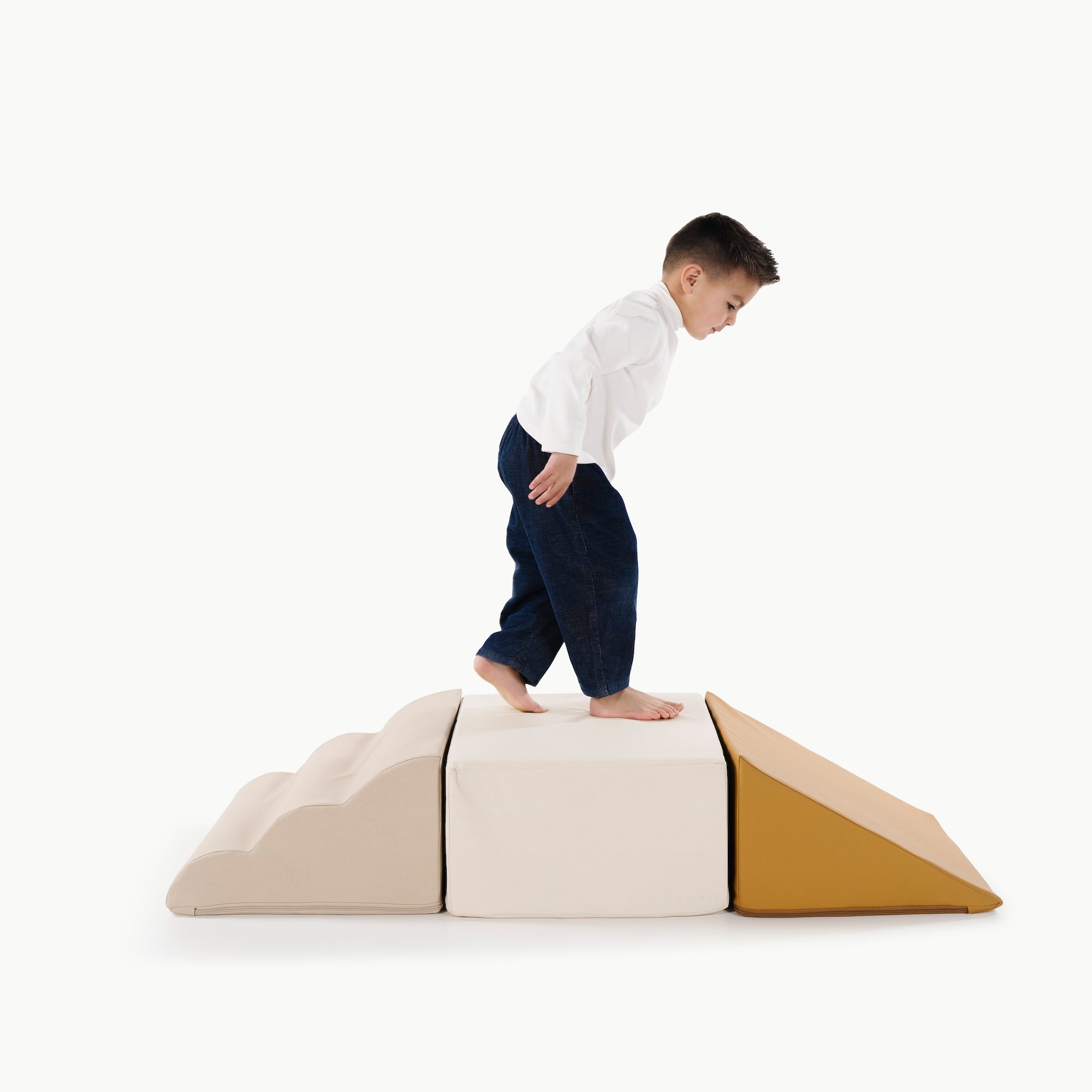 Mini Climber Playset White Cliff Studio