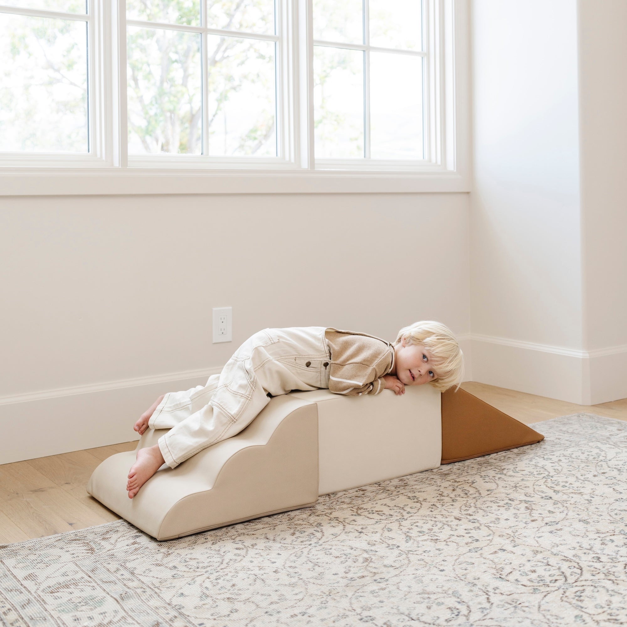 Mini Climber Playset White Cliff Studio