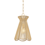 Mitzi | Aaliyah Pendant - AGED BRASS White Cliff Studio Pendant