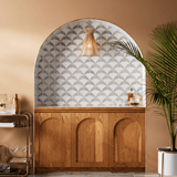 Mitzi | Aaliyah Pendant - AGED BRASS White Cliff Studio Pendant