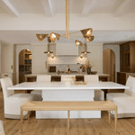 Mitzi | Acacia Wall Sconce - AGED BRASS White Cliff Studio Wall Sconce