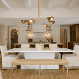 Mitzi | Acacia Wall Sconce - AGED BRASS White Cliff Studio Wall Sconce