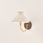 Mitzi | Acacia Wall Sconce - AGED BRASS White Cliff Studio Wall Sconce