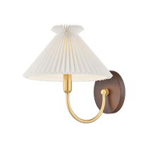 Mitzi | Acacia Wall Sconce - AGED BRASS White Cliff Studio Wall Sconce