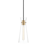 Mitzi | Anya Pendant in Aged Brass White Cliff Studio Pendant Lighting