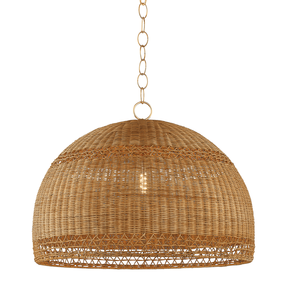 Mitzi | April Pendant in Aged Brass White Cliff Studio Pendant Lighting