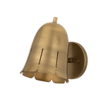 Mitzi | Basil Wall Sconce - PATINA BRASS White Cliff Studio Wall Sconce