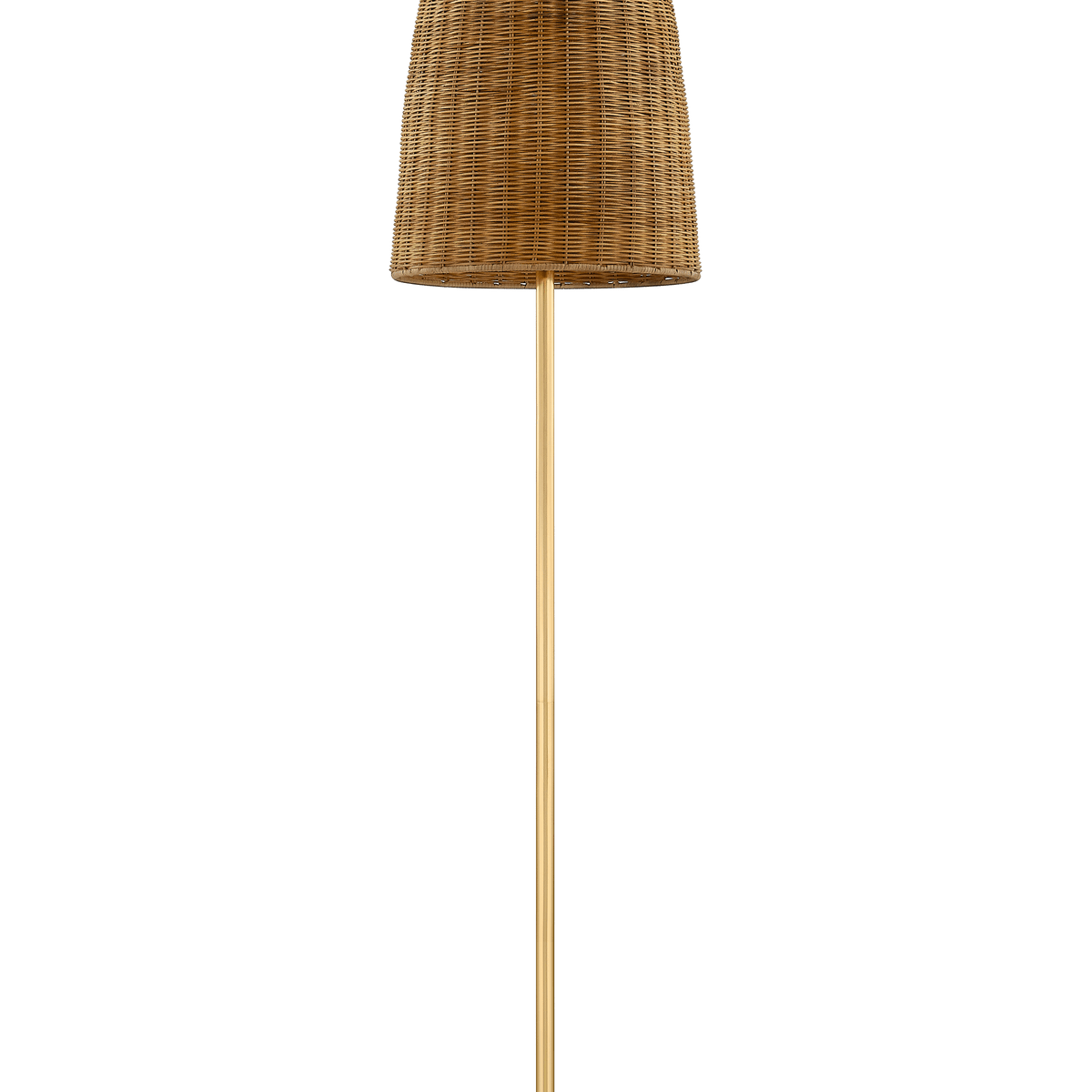 Mitzi | Beatrice Floor Lamp - AGED BRASS White Cliff Studio Floor Lamps