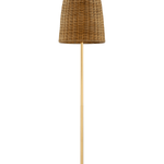 Mitzi | Beatrice Floor Lamp - AGED BRASS White Cliff Studio Floor Lamps