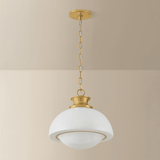 Mitzi | Celine Pendant - AGED BRASS White Cliff Studio Pendant
