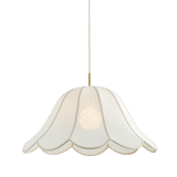 Mitzi | Dara Pendant - AGED BRASS White Cliff Studio Pendant