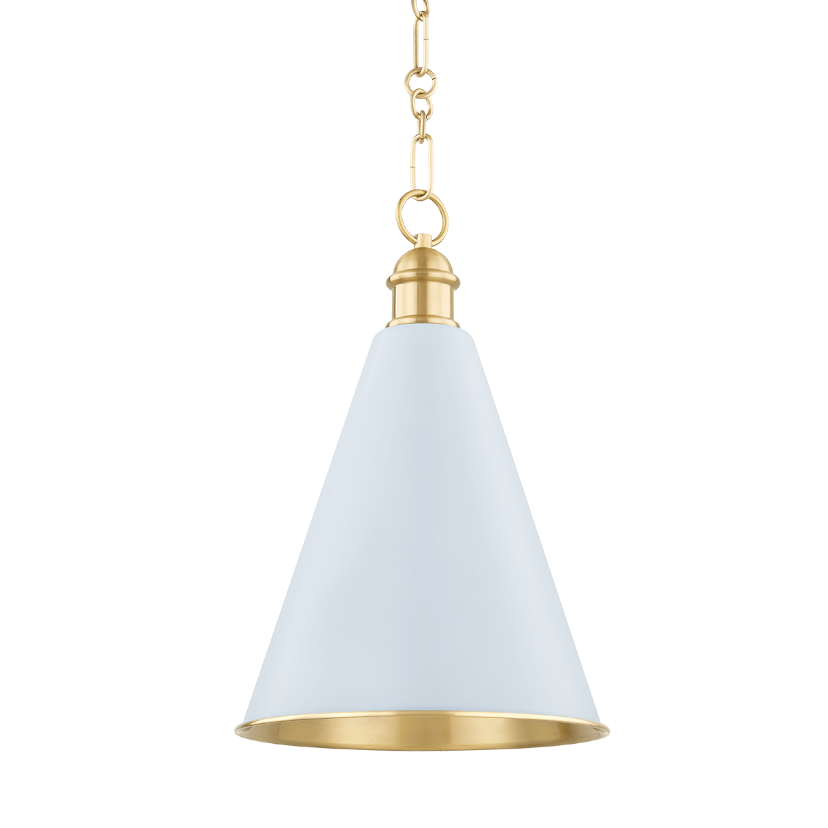 Mitzi | Fenimore Pendant in Aged Brass, H761701A-AGB/SAO White Cliff Studio Pendant Lighting