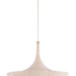 Mitzi | Isola Pendant - AGED BRASS White Cliff Studio Pendant
