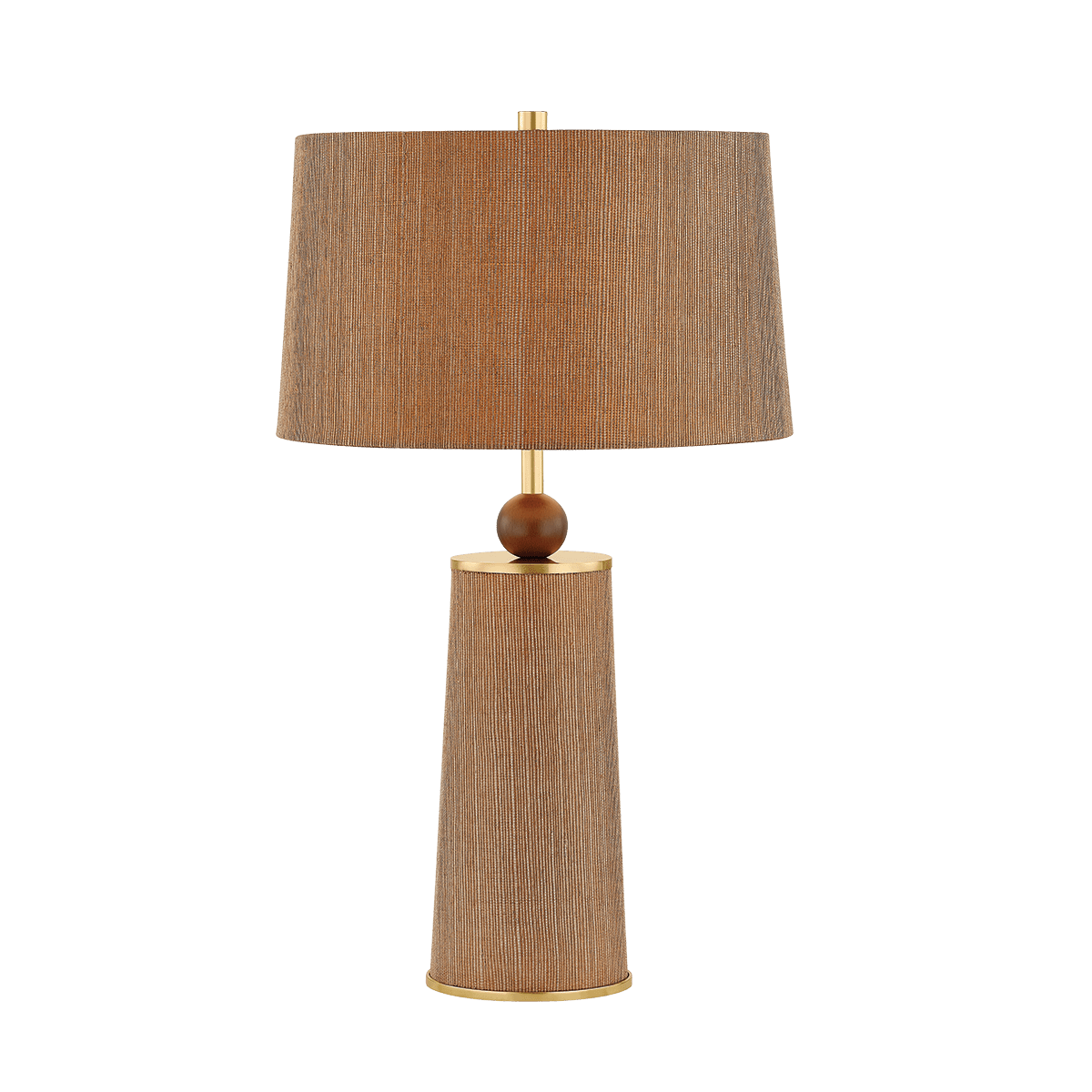 Mitzi | January Table Lamp - AGED BRASS White Cliff Studio Table Lamp