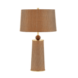 Mitzi | January Table Lamp - AGED BRASS White Cliff Studio Table Lamp