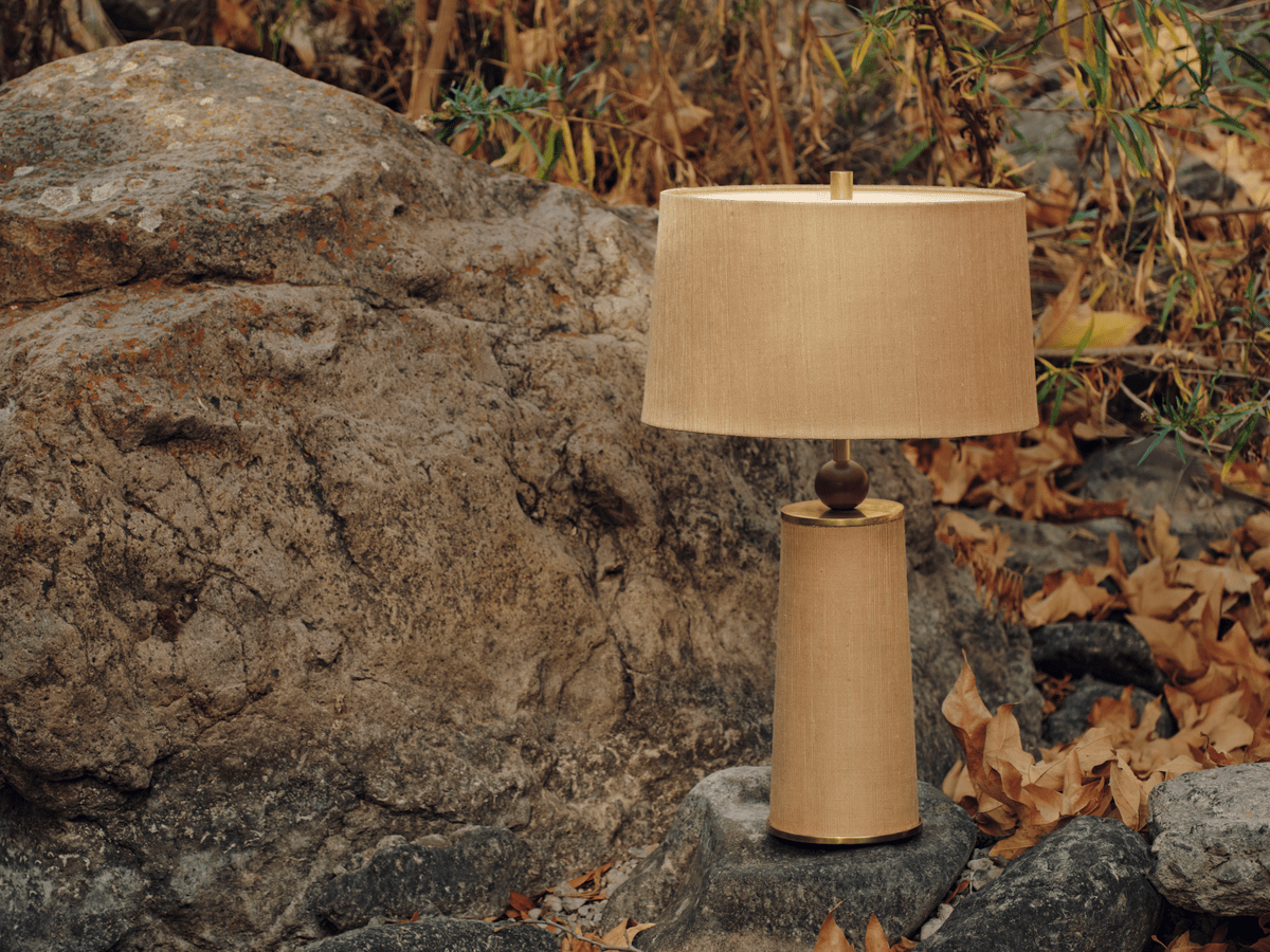 Mitzi | January Table Lamp - AGED BRASS White Cliff Studio Table Lamps
