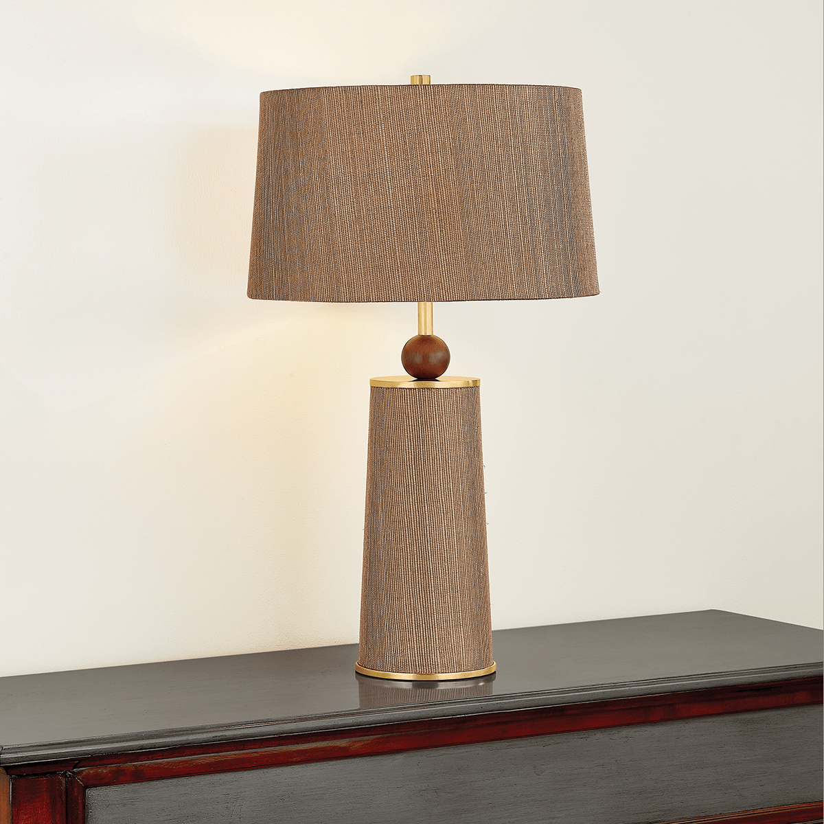 Mitzi | January Table Lamp - AGED BRASS White Cliff Studio Table Lamps