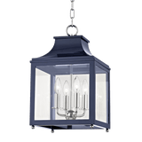 Mitzi | Leigh Lantern in Polished Nickel White Cliff Studio Pendant Lighting