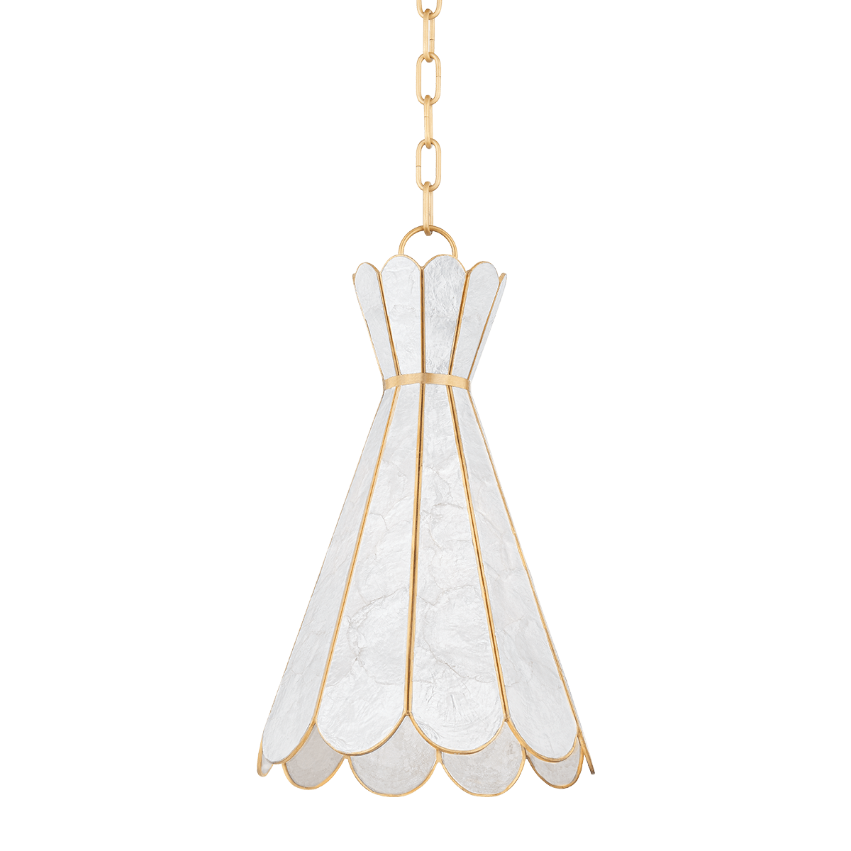 Mitzi | Lyra Pendant in Aged Brass White Cliff Studio Pendant Lighting