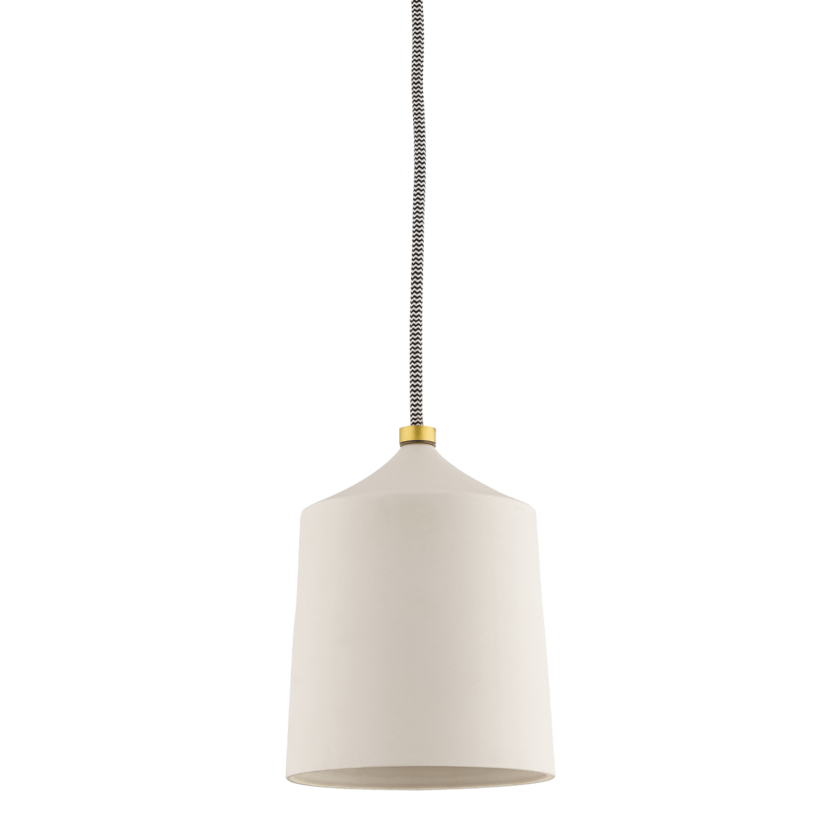 Mitzi | Megan Pendant in Aged Brass White Cliff Studio Pendant Lighting
