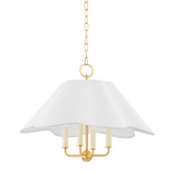 Mitzi | Rosanna Pendant in Aged Brass White Cliff Studio Pendant Lighting