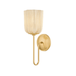Mitzi | Samantha Wall Sconce - AGED BRASS White Cliff Studio Wall Sconce