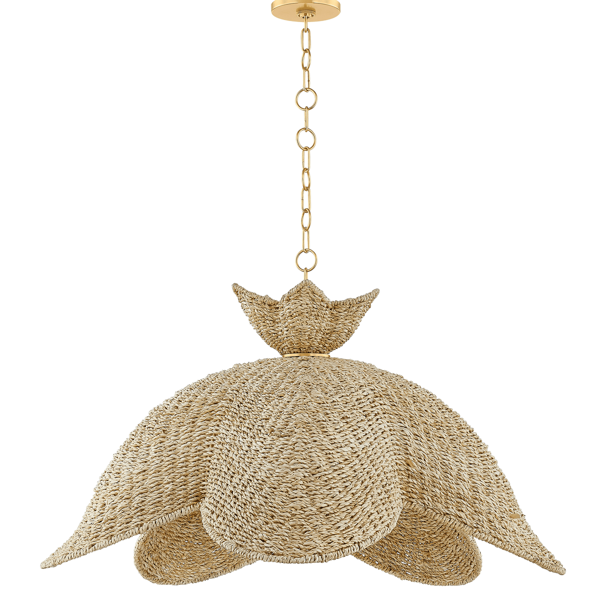Mitzi | Solie Pendant - AGED BRASS White Cliff Studio Pendant