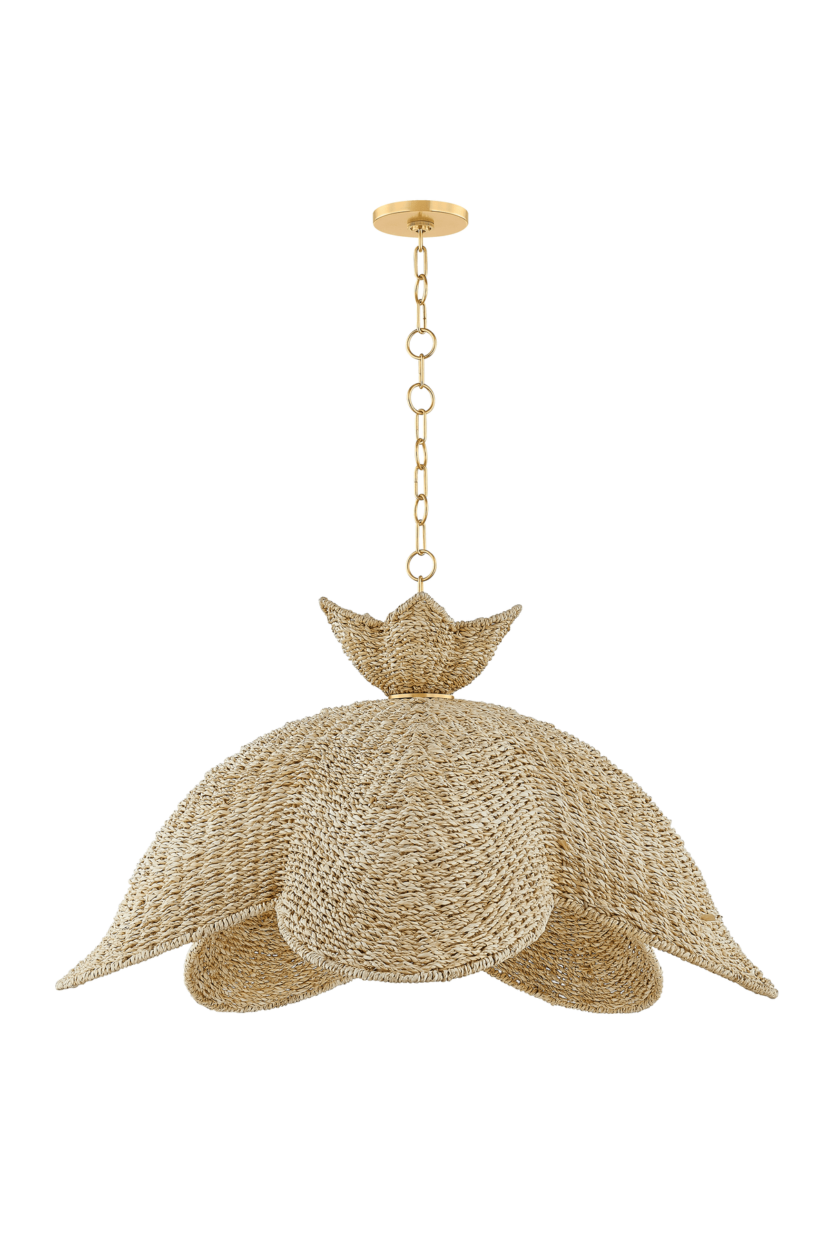 Mitzi | Solie Pendant - AGED BRASS White Cliff Studio Pendant