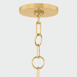 Mitzi | Solie Pendant - AGED BRASS White Cliff Studio Pendant